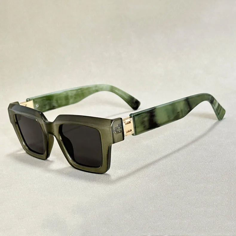 Lunettes de soleil Rétro avec Monture Carrée 5