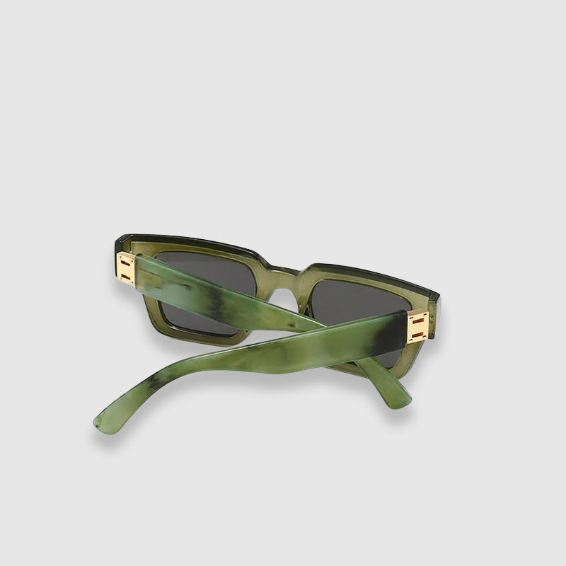 Lunettes de soleil Rétro avec Monture Carrée 7