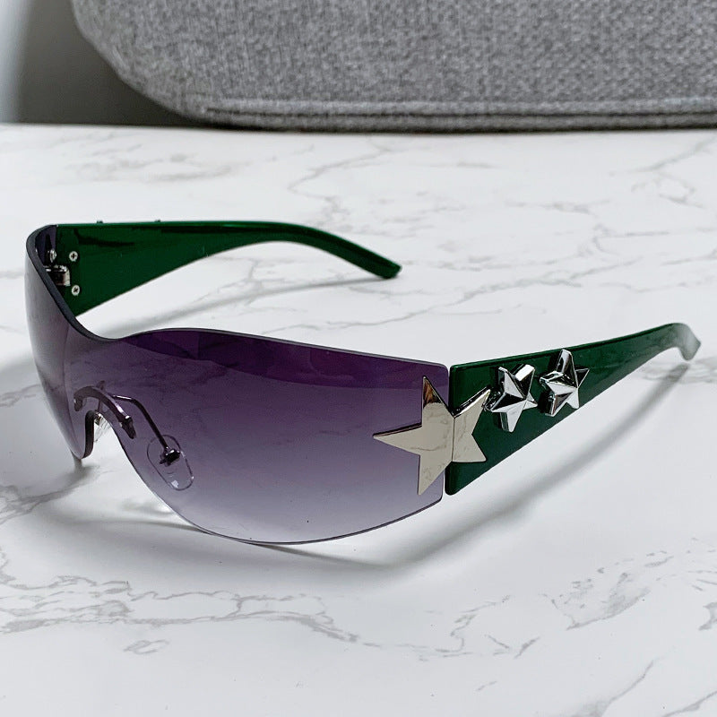 Lunettes de soleil Sportives Femmes avec Monture Unique 10