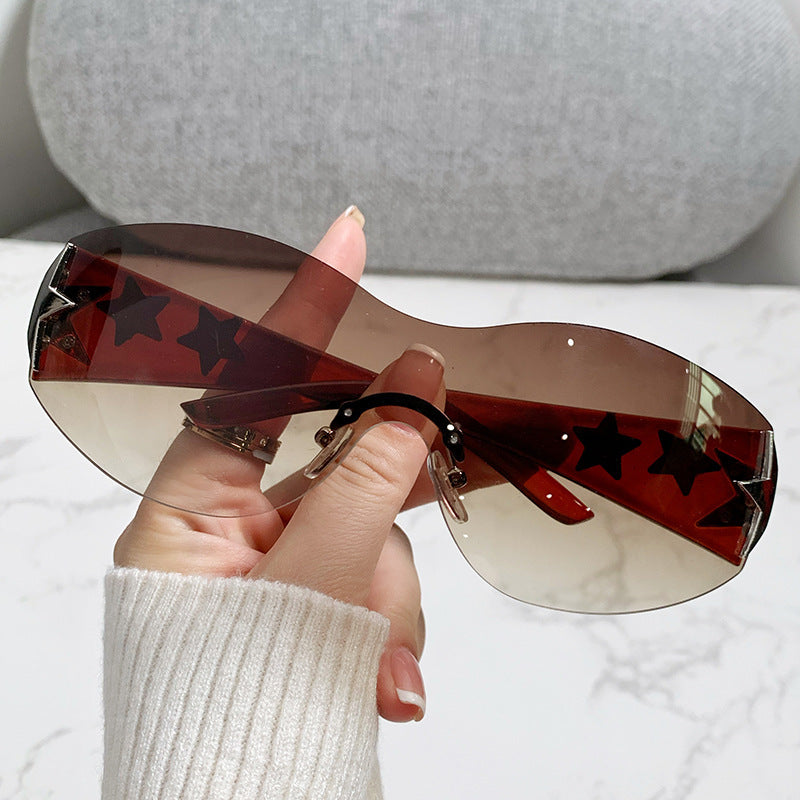 Lunettes de soleil Sportives Femmes avec Monture Unique 4