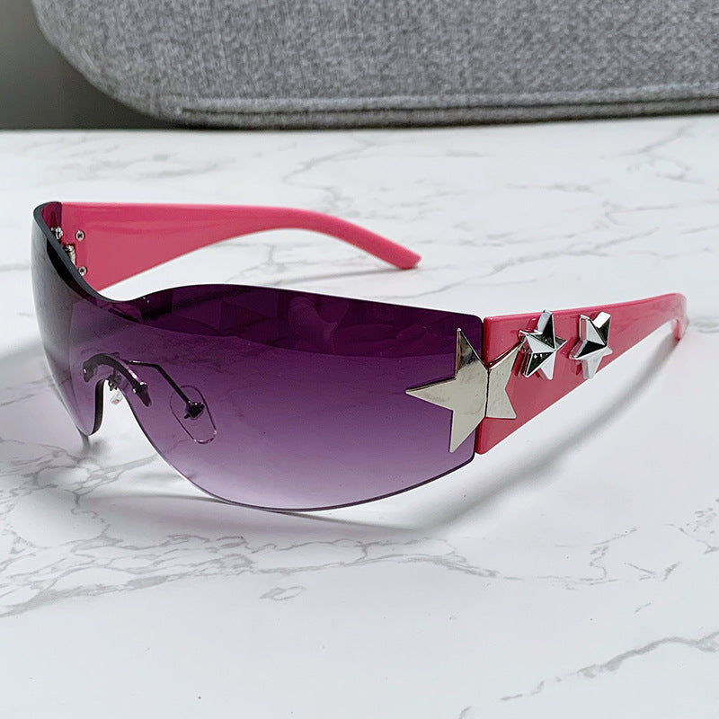 Lunettes de soleil Sportives Femmes avec Monture Unique 6