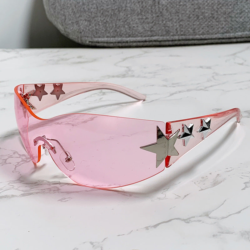 Lunettes de soleil Sportives Femmes avec Monture Unique 8