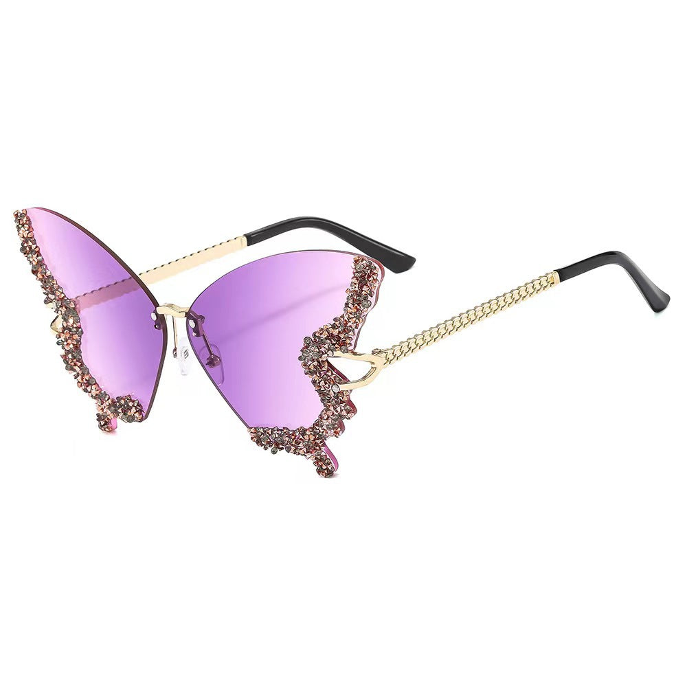 Lunettes de soleil à ailes pour femmes 12