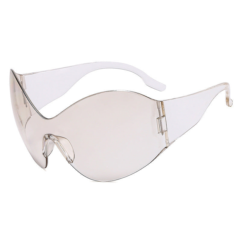 Lunettes de soleil à visière pour femmes au design moderne 10