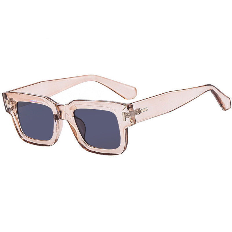 Lunettes de soleil carrées pour femmes avec imprimé léopard 12