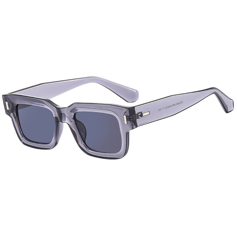 Lunettes de soleil carrées pour femmes avec imprimé léopard 8