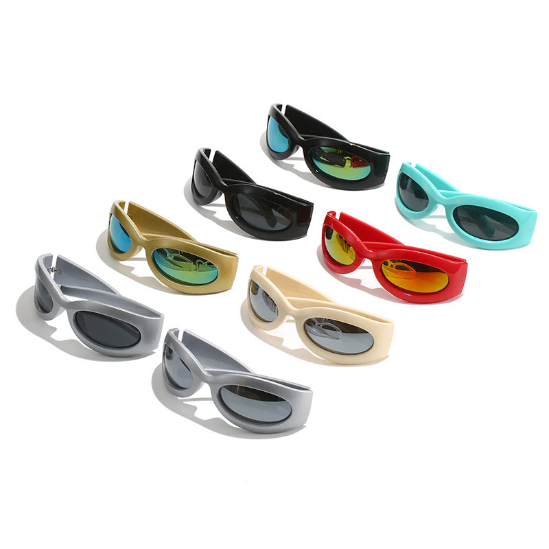 Lunettes de soleil de sport pour femmes au design aérodynamique 2