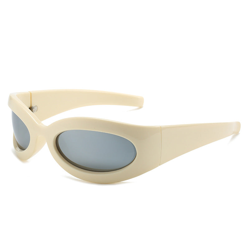 Lunettes de soleil de sport pour femmes au design aérodynamique 8