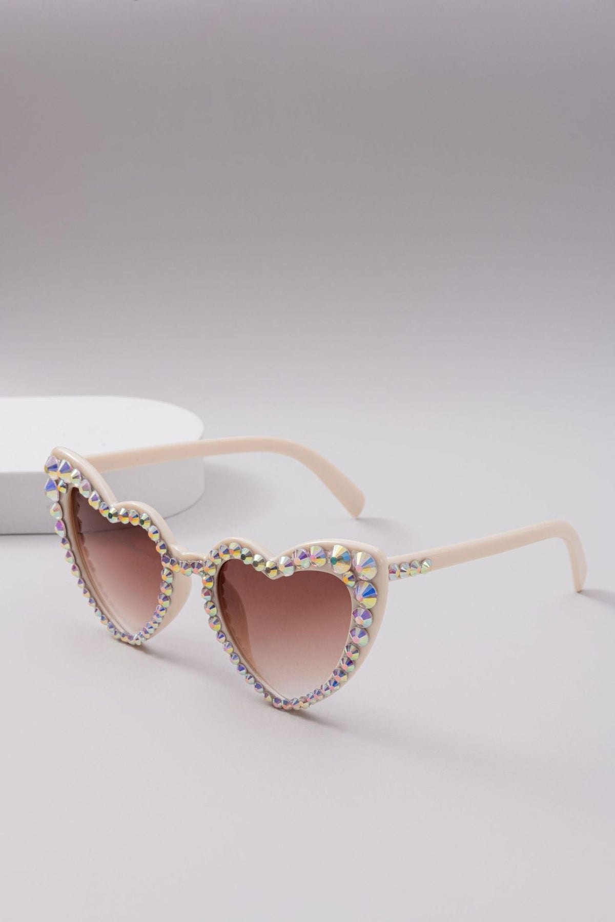 Lunettes de soleil en forme de cœur pour femmes 12