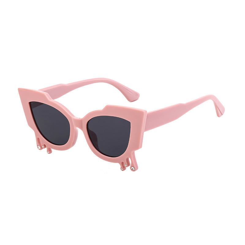 Lunettes de soleil femme style œil de chat 7