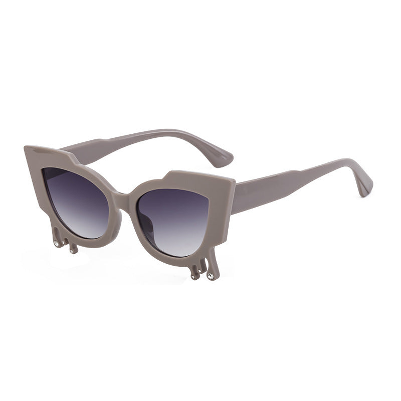 Lunettes de soleil femme style œil de chat 8