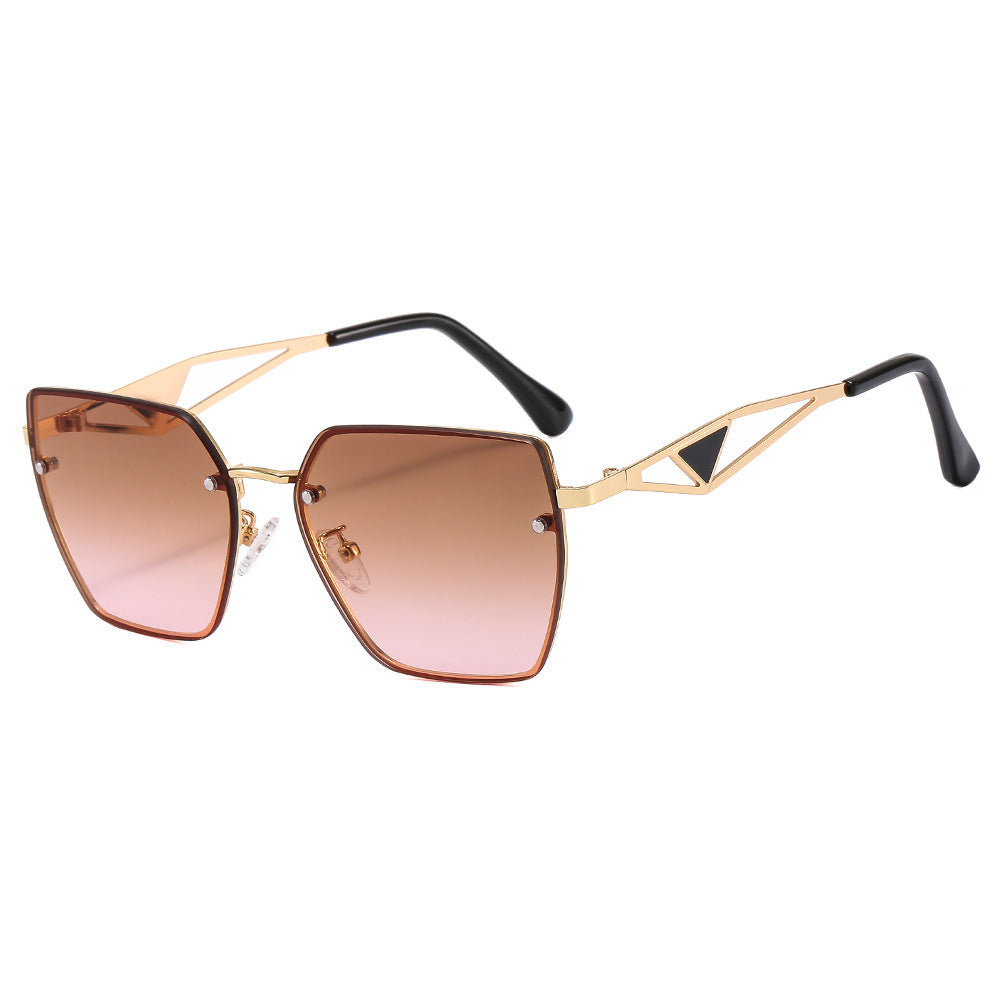 Lunettes de soleil géométriques pour femmes au design tendance 2