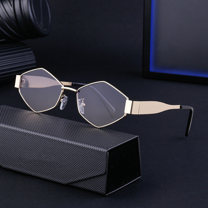 Lunettes de soleil géométriques pour femmes modernes 2