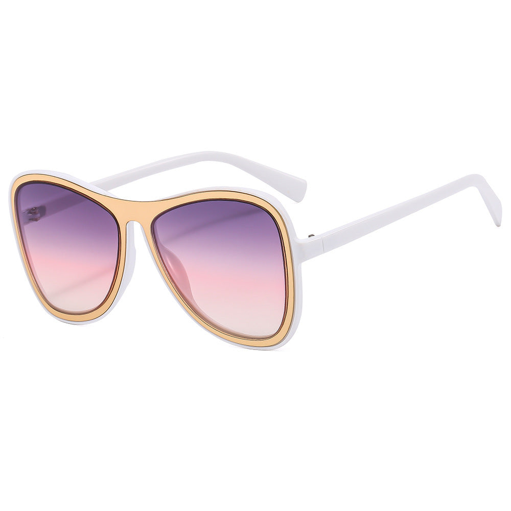 Lunettes de soleil oversize pour femme au design moderne 5