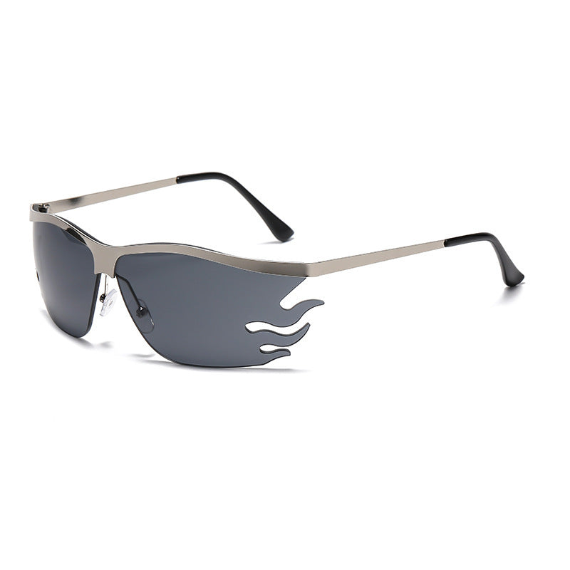 Lunettes de soleil pour femme avec monture flamme 5