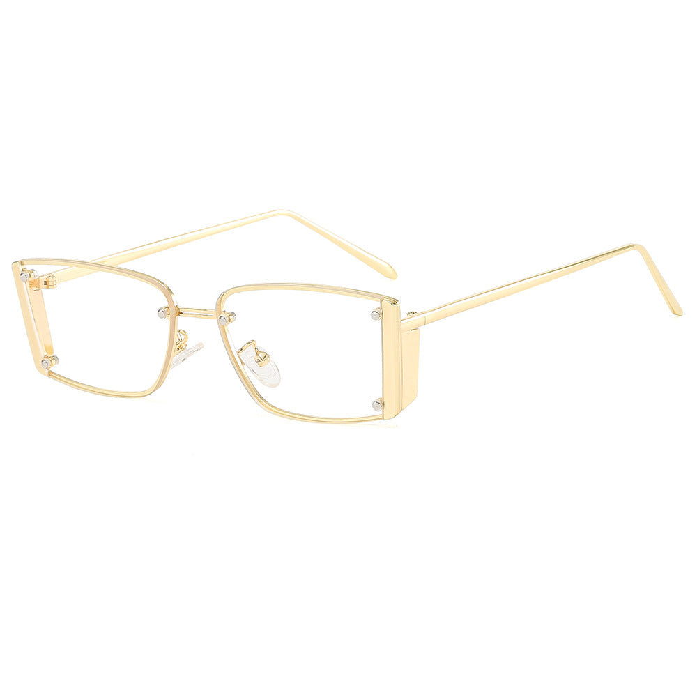 Lunettes de soleil pour femme avec monture géométrique 6