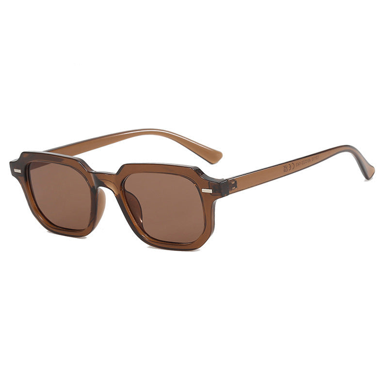 Lunettes de soleil pour femmes au design géométrique 0