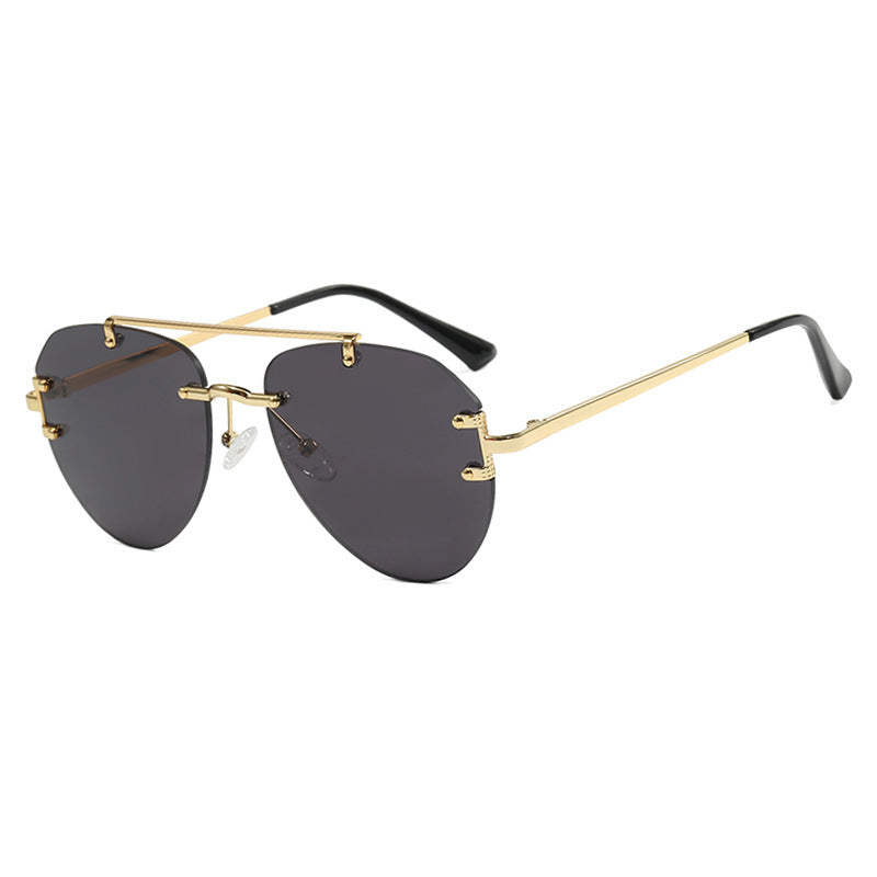 Lunettes de soleil pour femmes au design polygonal 5
