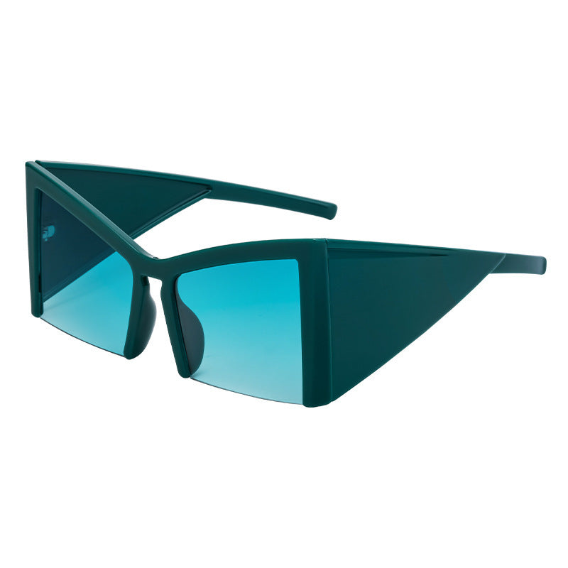 Lunettes de soleil pour femmes avec monture angulaire moderne 7
