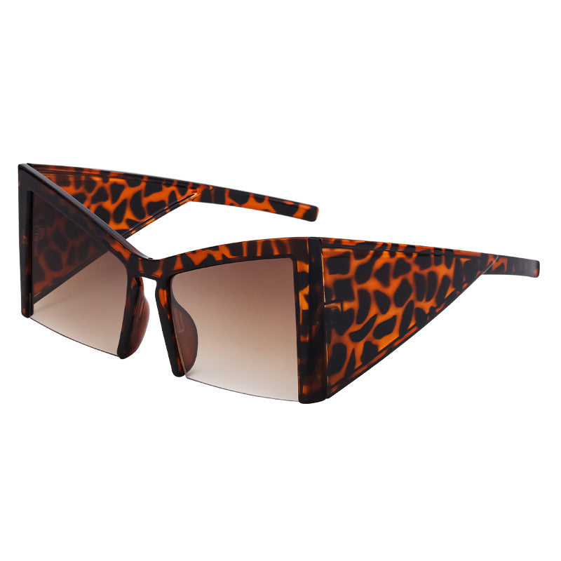 Lunettes de soleil pour femmes avec monture angulaire moderne 8