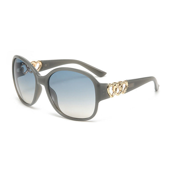 Lunettes de soleil pour femmes avec monture décorative 5