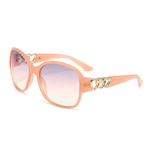 Lunettes de soleil pour femmes avec monture décorative 6