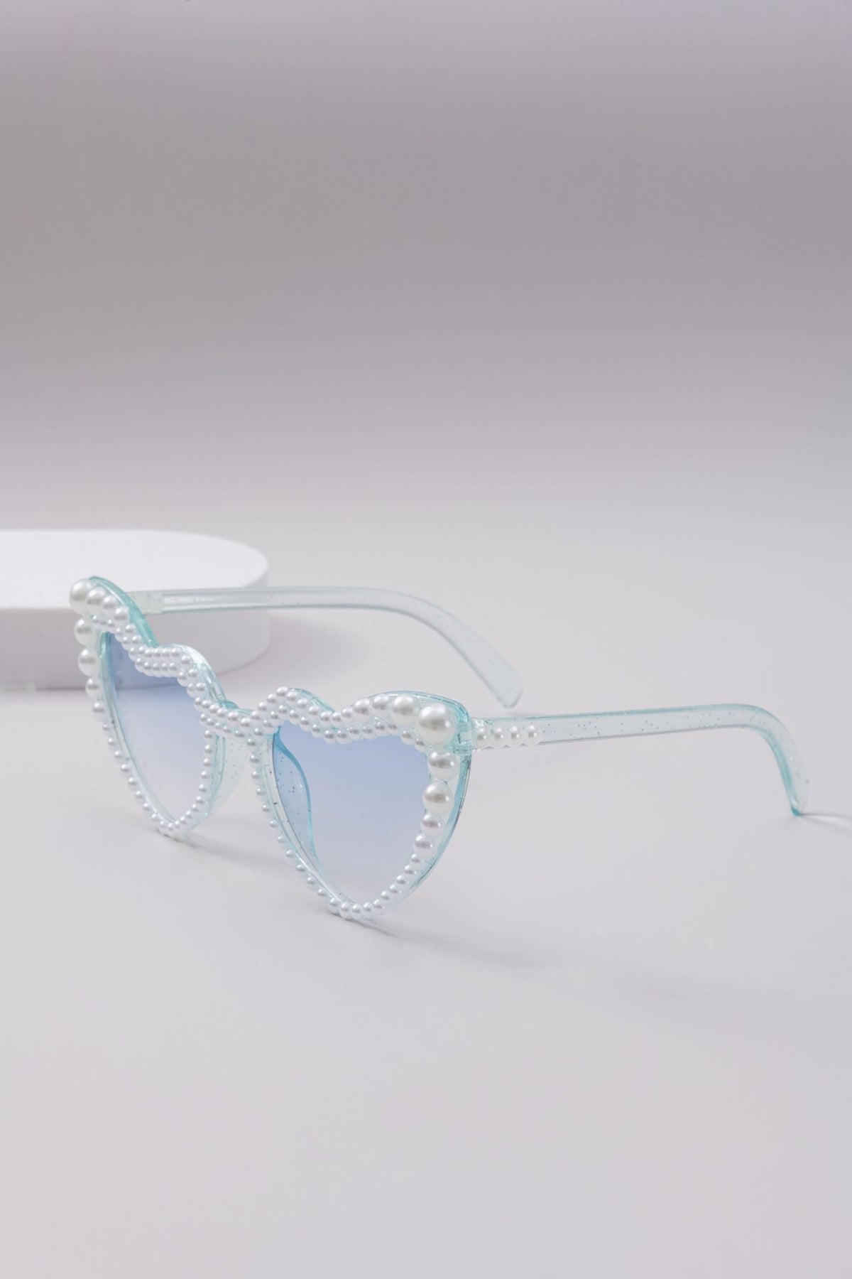 Lunettes de soleil pour femmes avec monture en perles 11