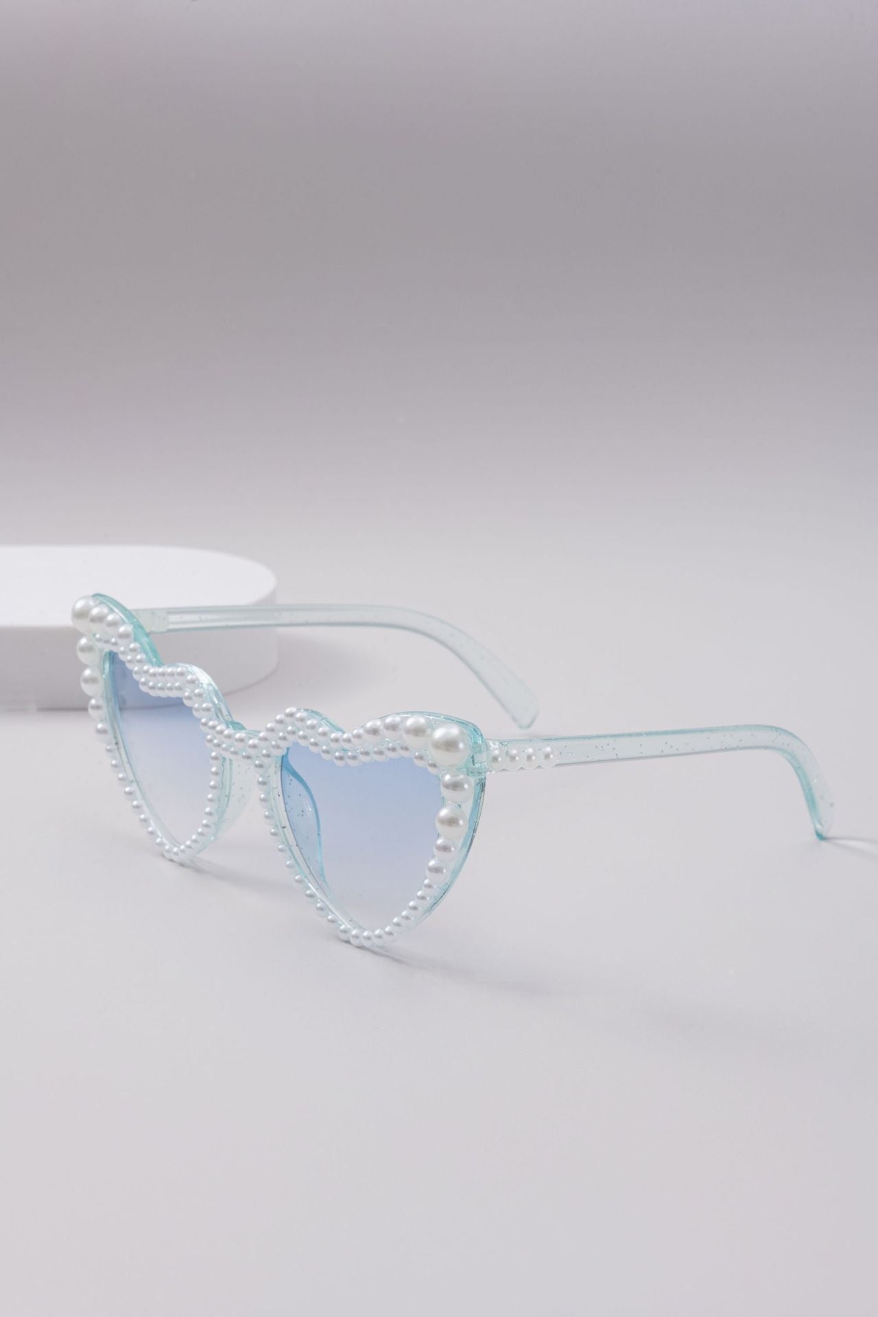 Lunettes de soleil pour femmes avec monture en perles 11