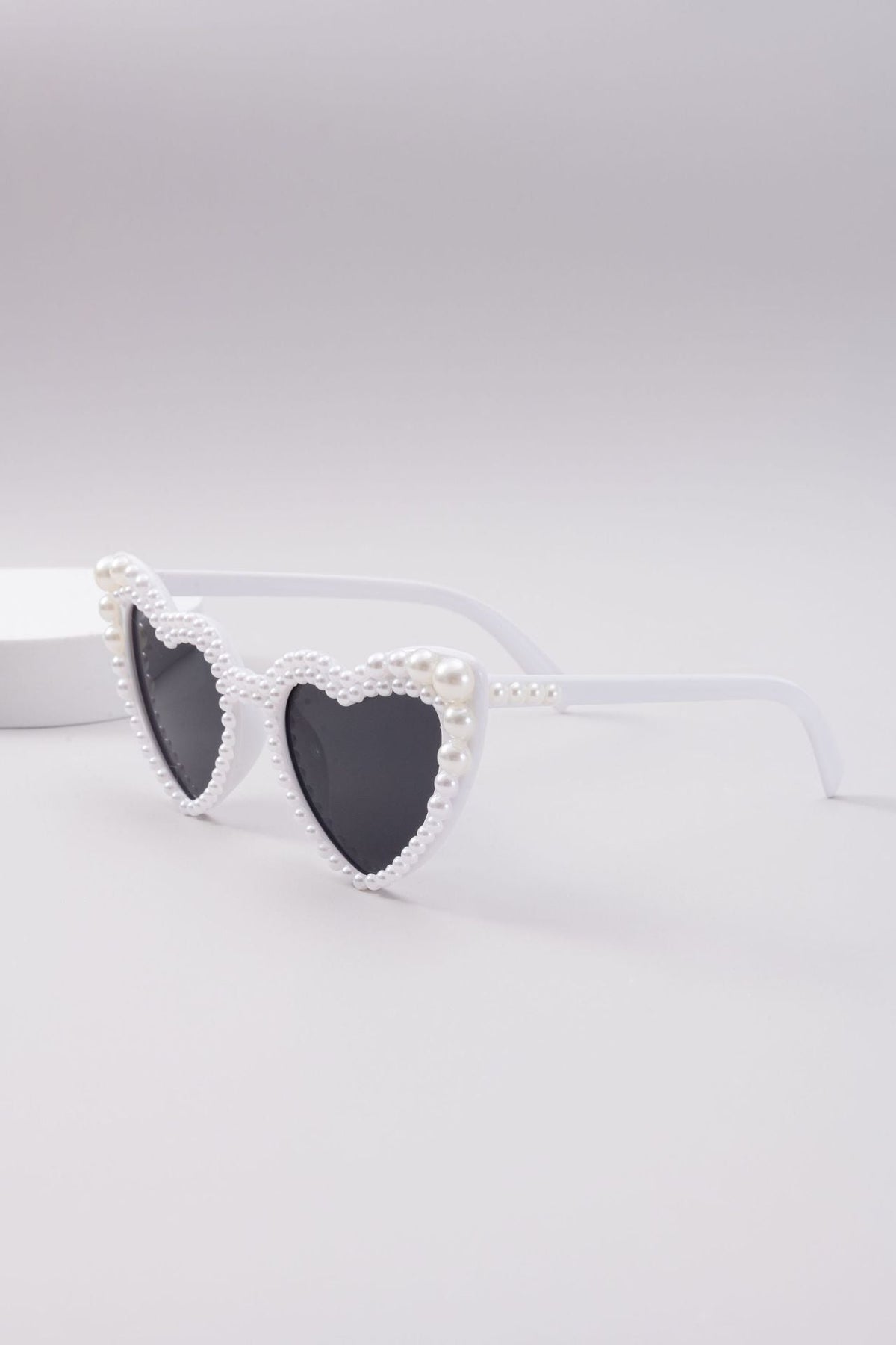 Lunettes de soleil pour femmes avec monture en perles 7