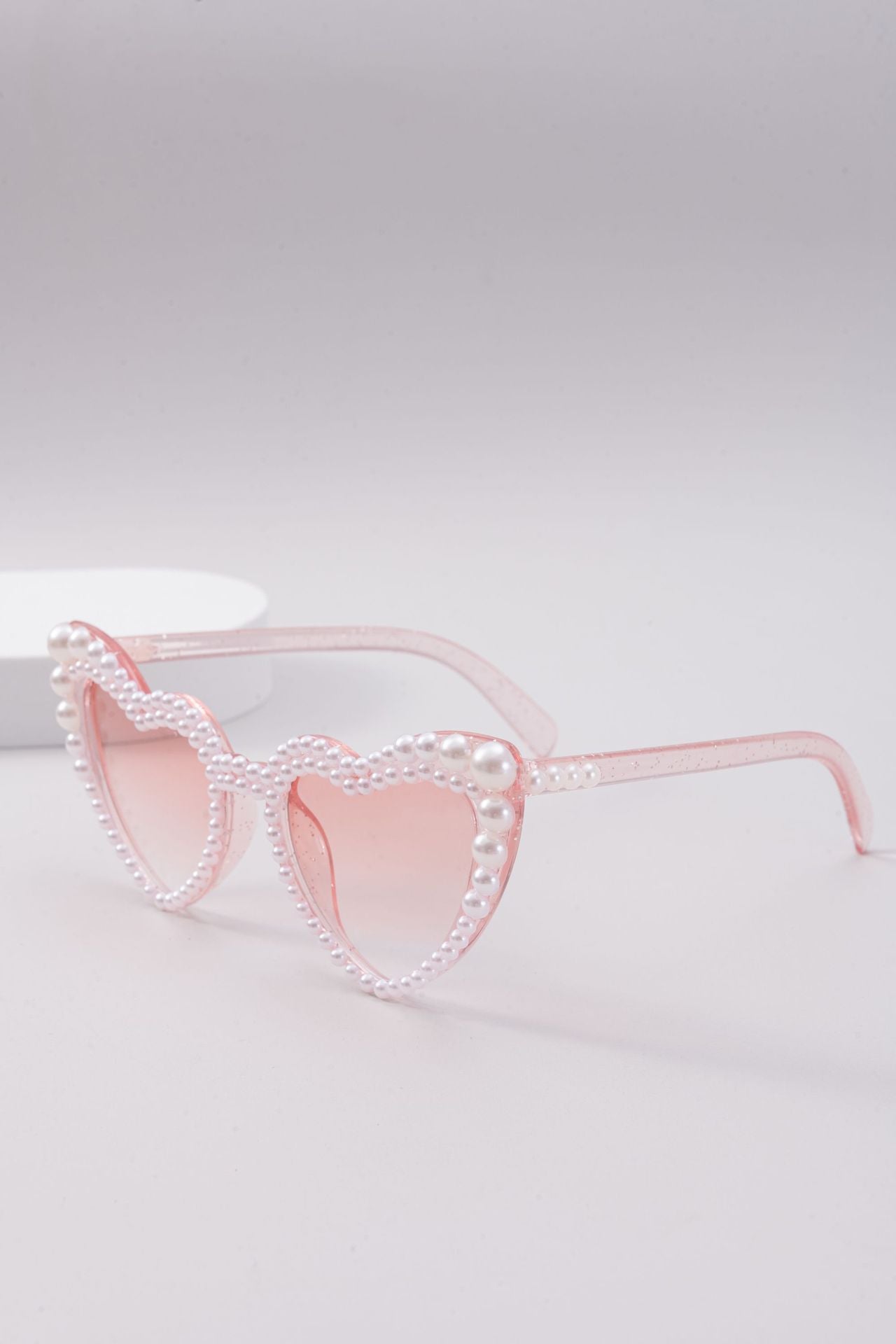 Lunettes de soleil pour femmes avec monture en perles 9