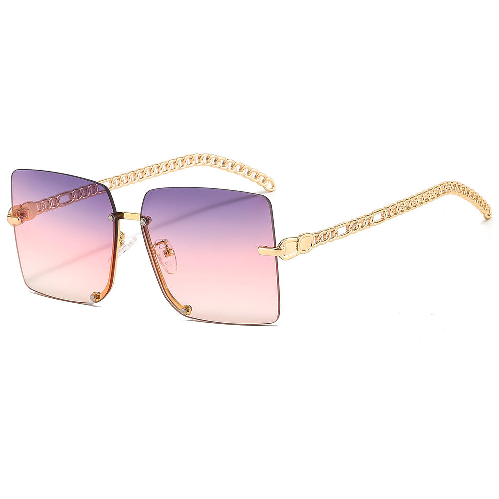 Lunettes de soleil pour femmes avec monture rectangulaire 3