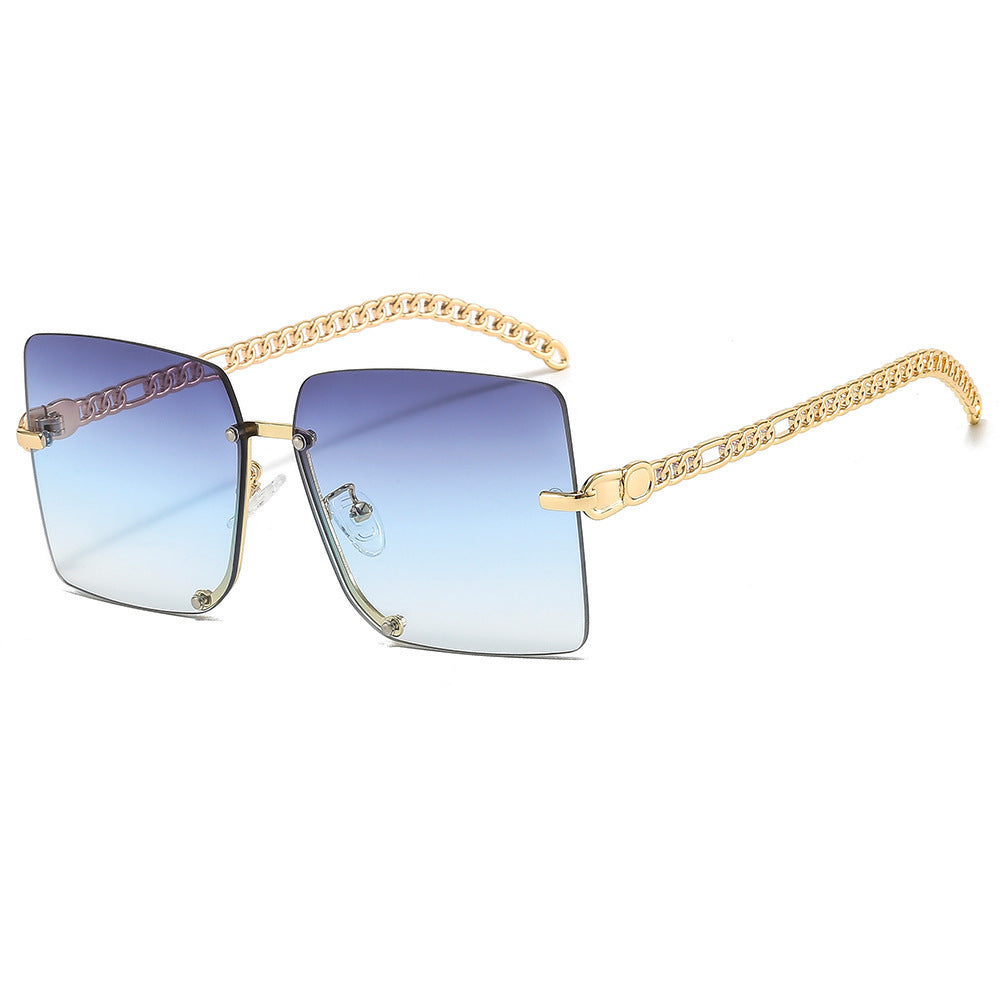 Lunettes de soleil pour femmes avec monture rectangulaire 4