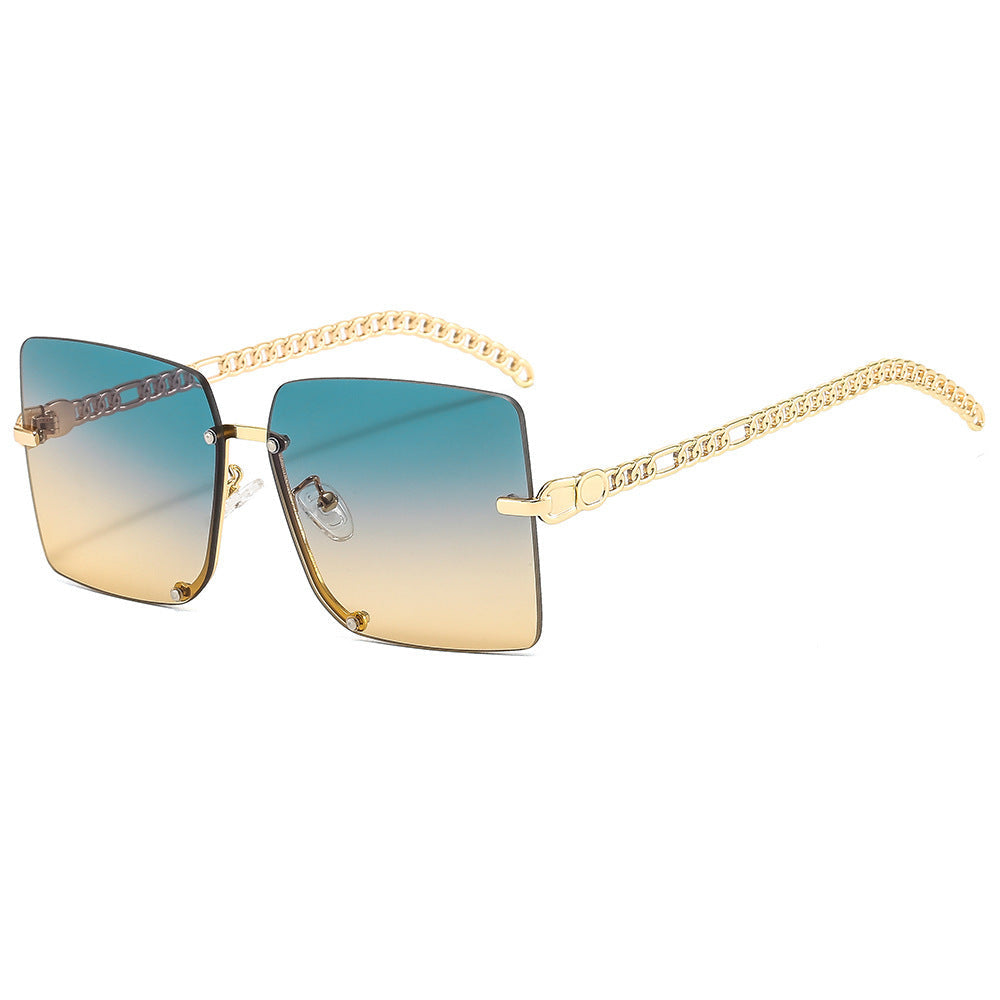 Lunettes de soleil pour femmes avec monture rectangulaire 6