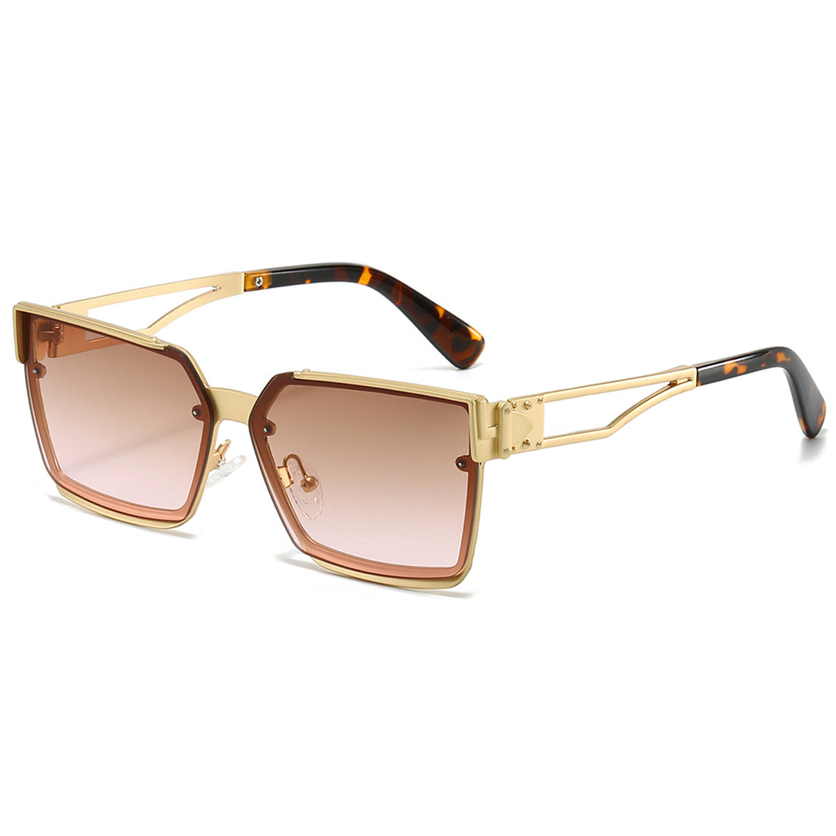 Lunettes de soleil rectangulaires pour femmes tendance 0