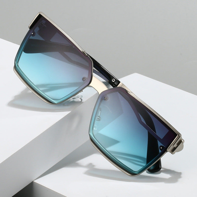 Lunettes de soleil rectangulaires pour femmes tendance 3