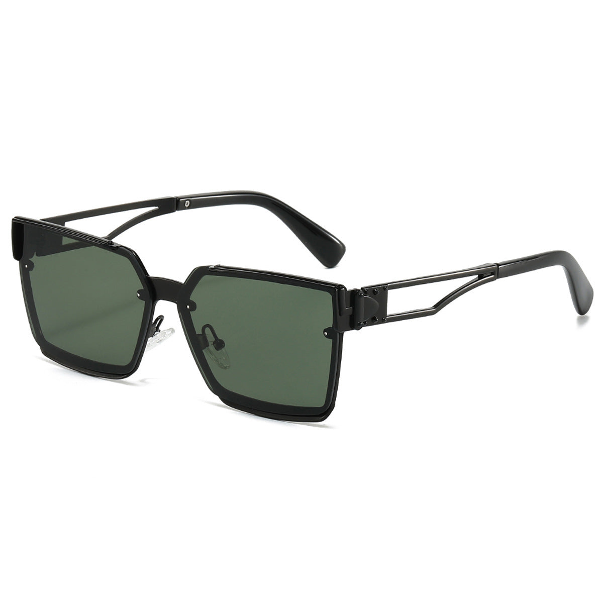 Lunettes de soleil rectangulaires pour femmes tendance 7