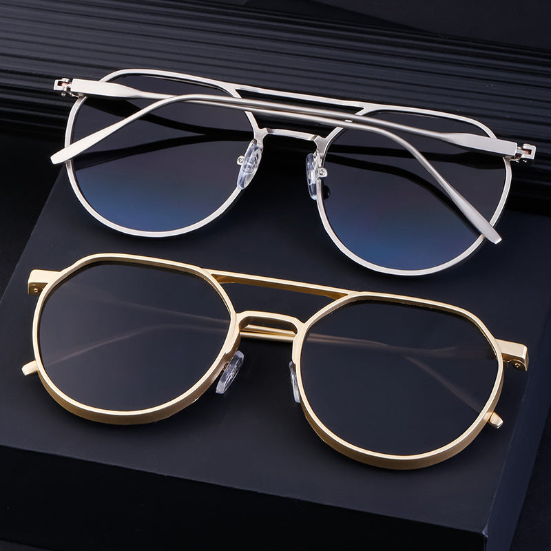Lunettes de soleil rondes pour femme au style tendance 3