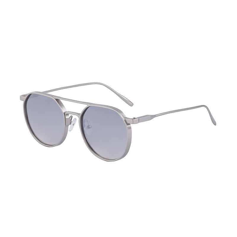 Lunettes de soleil rondes pour femme au style tendance 6
