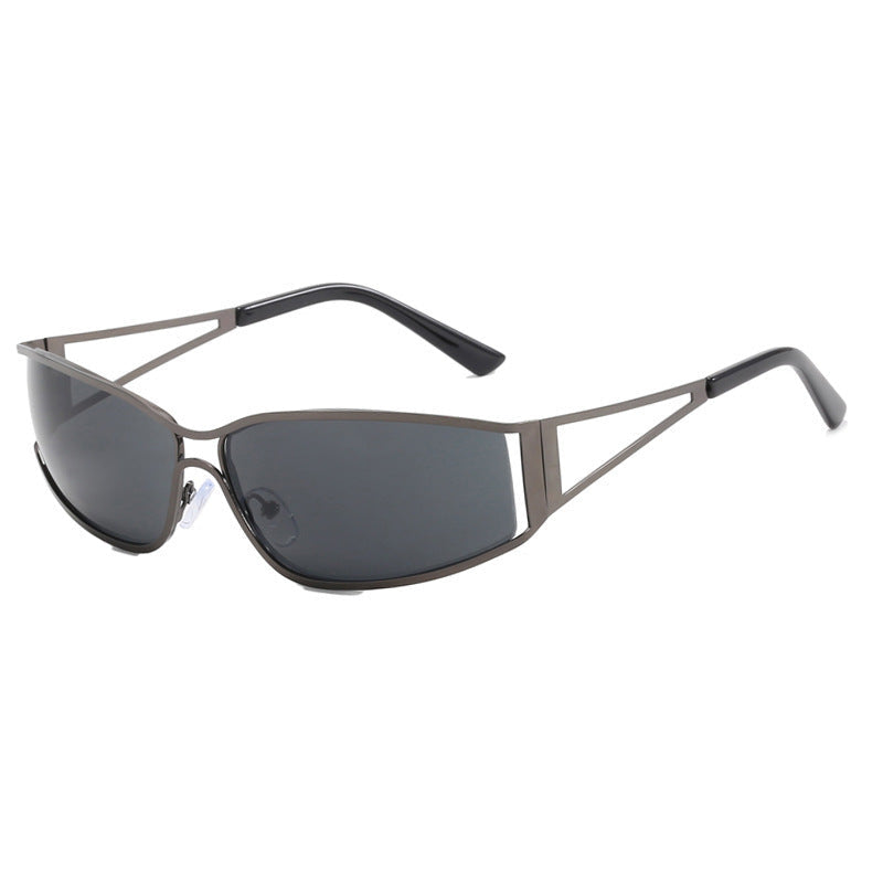 Lunettes de soleil sportives pour femmes au design futuriste 0