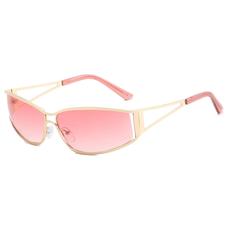Lunettes de soleil sportives pour femmes au design futuriste 5