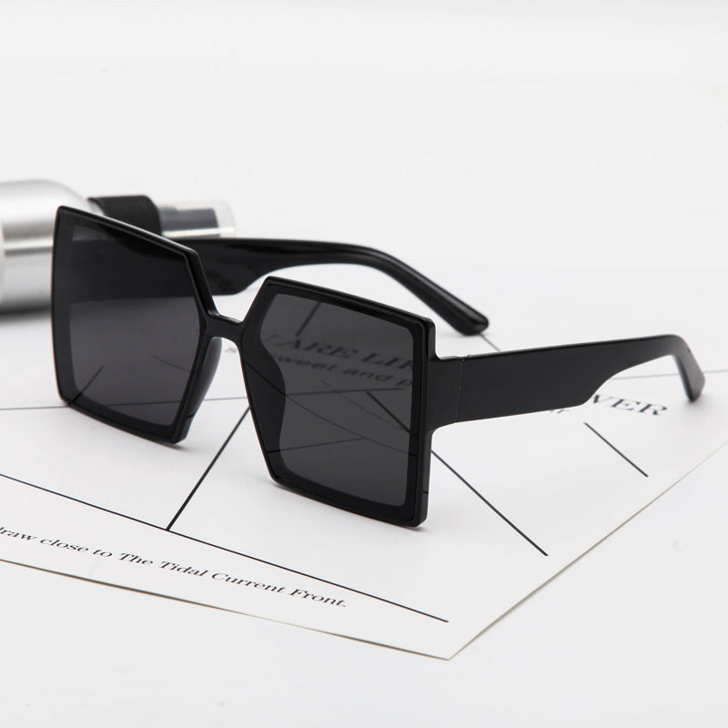 Lunettes de soleil surdimensionnées pour femmes au design hexagonal 4