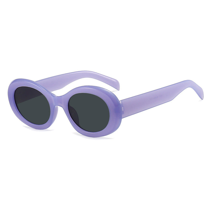Lunettes de soleil transparentes pour femme tendance 1