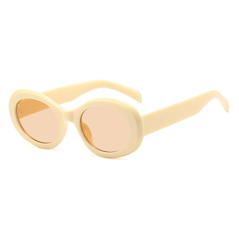 Lunettes de soleil transparentes pour femme tendance 5