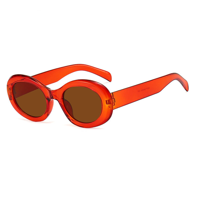 Lunettes de soleil transparentes pour femme tendance 9