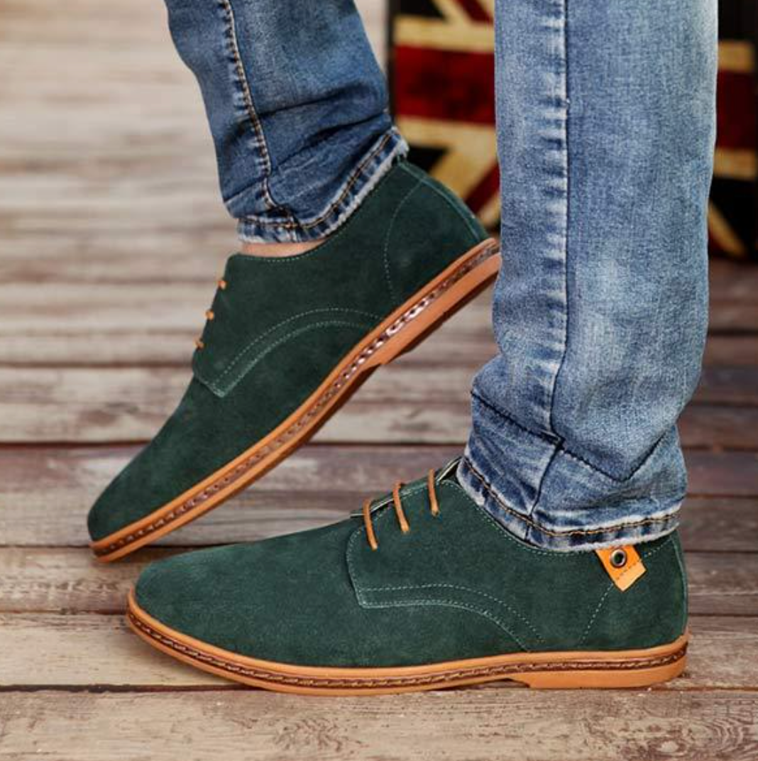 Variant image for Chaussures pour Hommes Mocassin en Daim Élégant et Confortable-7