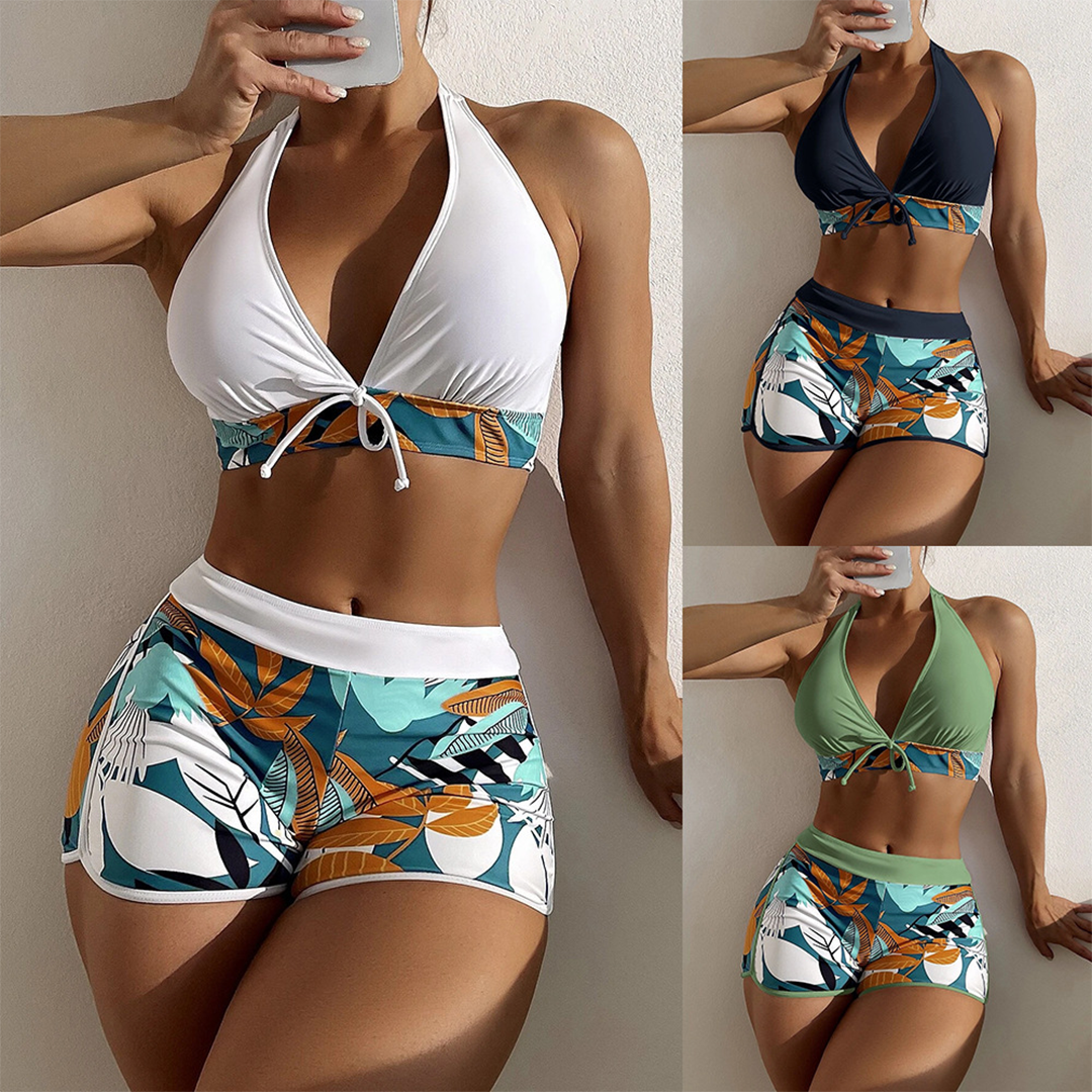 Maillot De Bain Femme 2 Pièces Moderne Design Flatteur 1