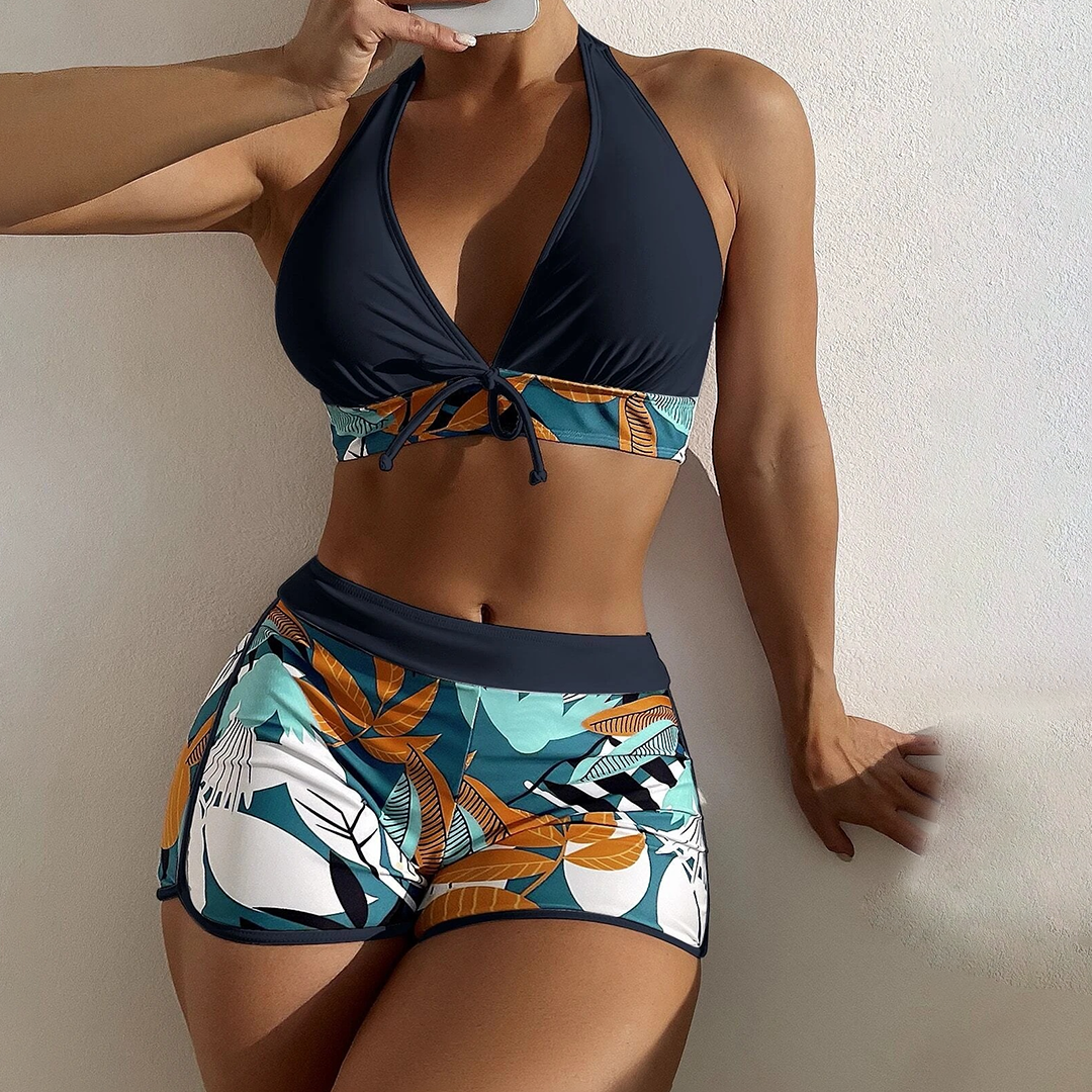 Maillot De Bain Femme 2 Pièces Moderne Design Flatteur 2
