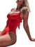 Maillot de Bain Femme 1 Pièce Bretelles Contrastantes Polyester 0