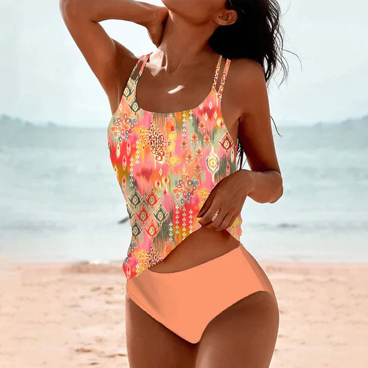 Maillot de Bain Femme 1 Pièce Confortable et Moderne Taille Haute 3