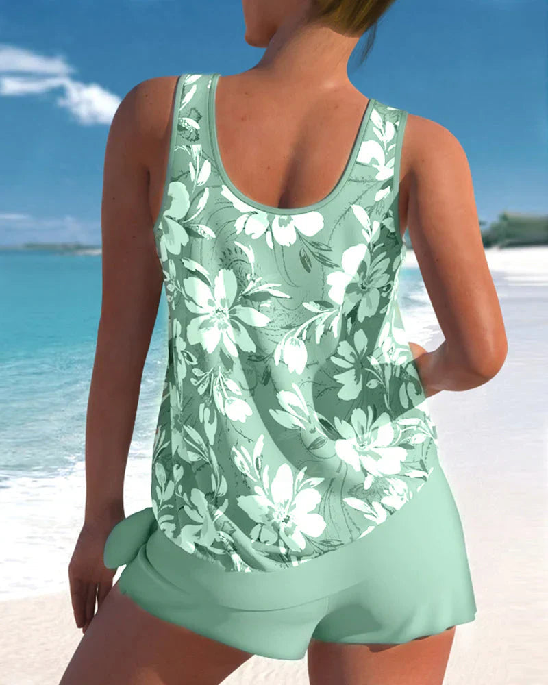 Maillot de Bain Femme Tankini Tendance Confortable pour Plage et Piscine 4